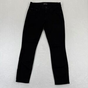 MOTHER The Looker Crop Black skinny Jeans a model spy Size‎ 26 Stretch Denim